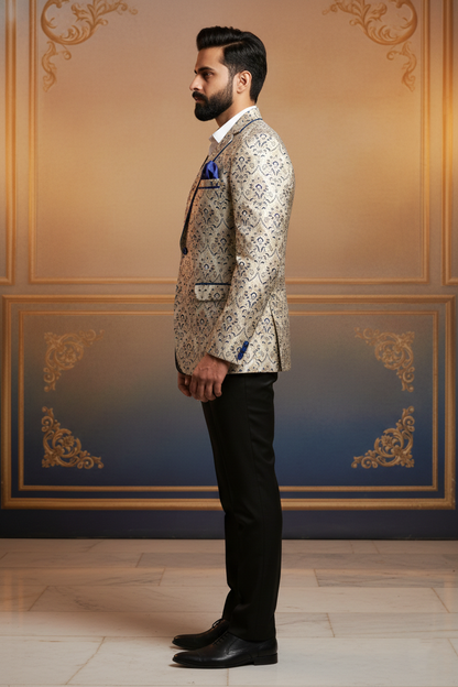 The Opulent Artisan: A Masterpiece in Gilded Brocade