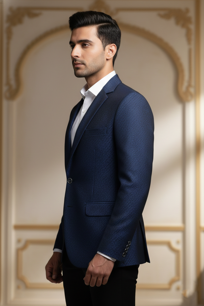 The Indigo Luminary: A Masterclass in Textural Depth