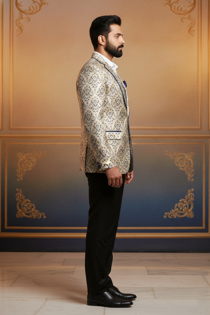 The Opulent Artisan: A Masterpiece in Gilded Brocade