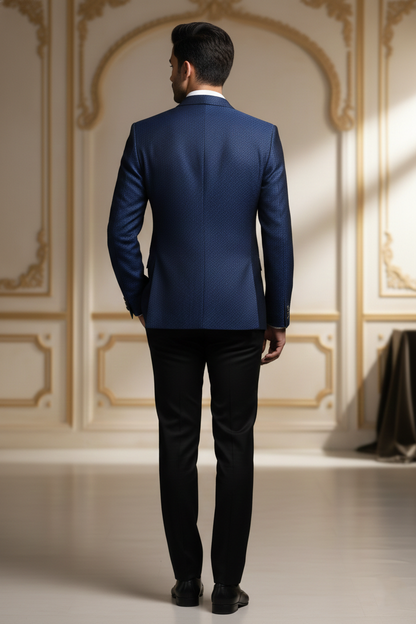 The Indigo Luminary: A Masterclass in Textural Depth