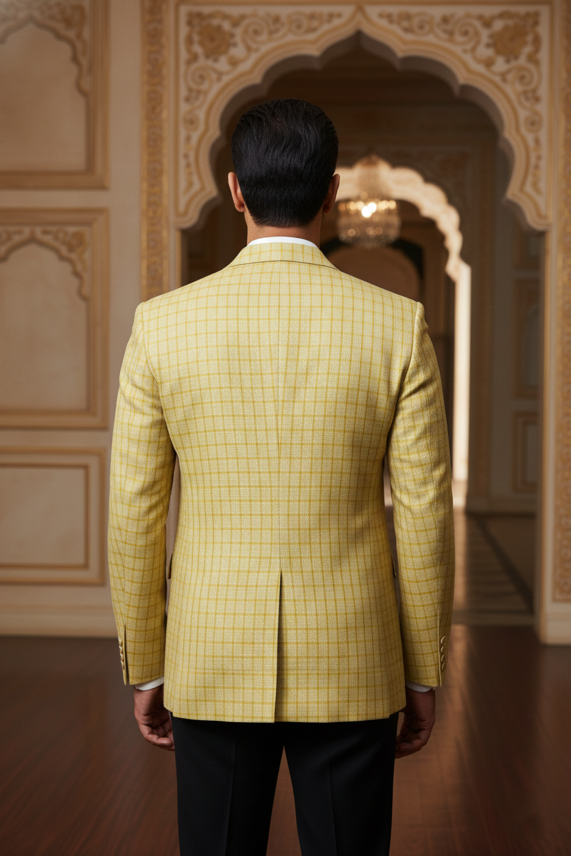 The Canary Classic: A Sunshine Silhouette in Contemporary Tailoring