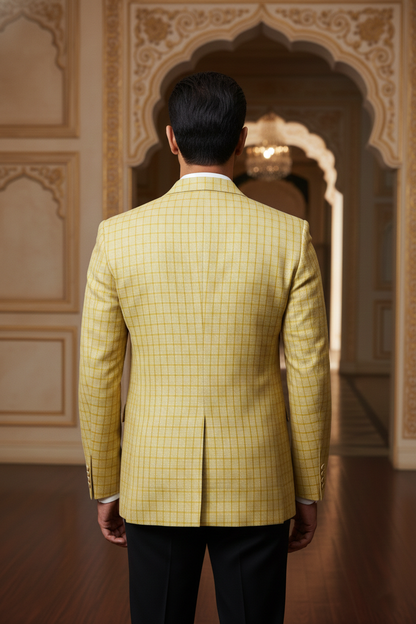 The Canary Classic: A Sunshine Silhouette in Contemporary Tailoring