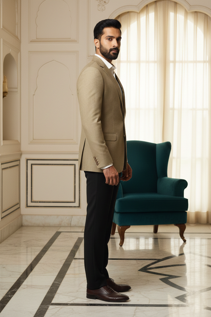 The Sandstone Sovereign: Timeless Minimalism in Earthy Tones