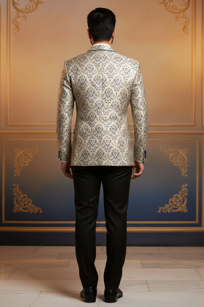 The Opulent Artisan: A Masterpiece in Gilded Brocade