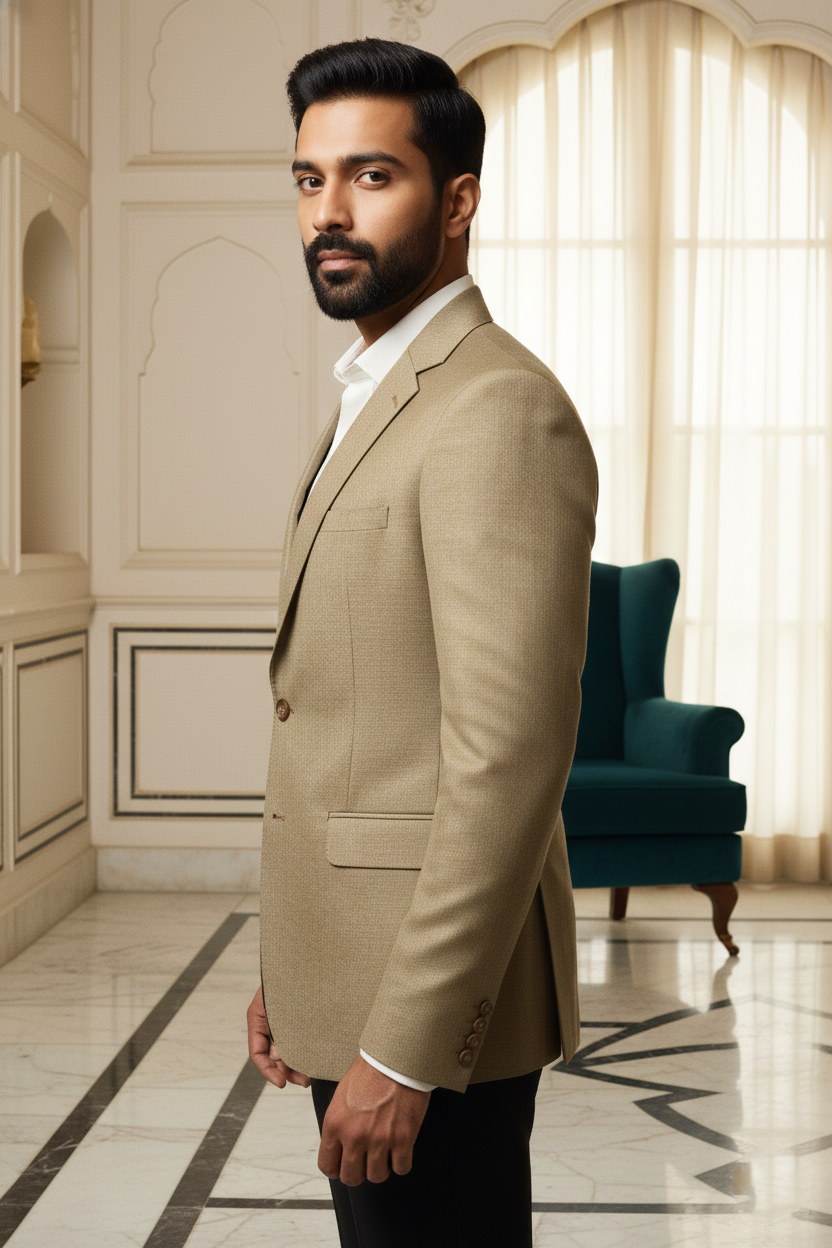 The Sandstone Sovereign: Timeless Minimalism in Earthy Tones