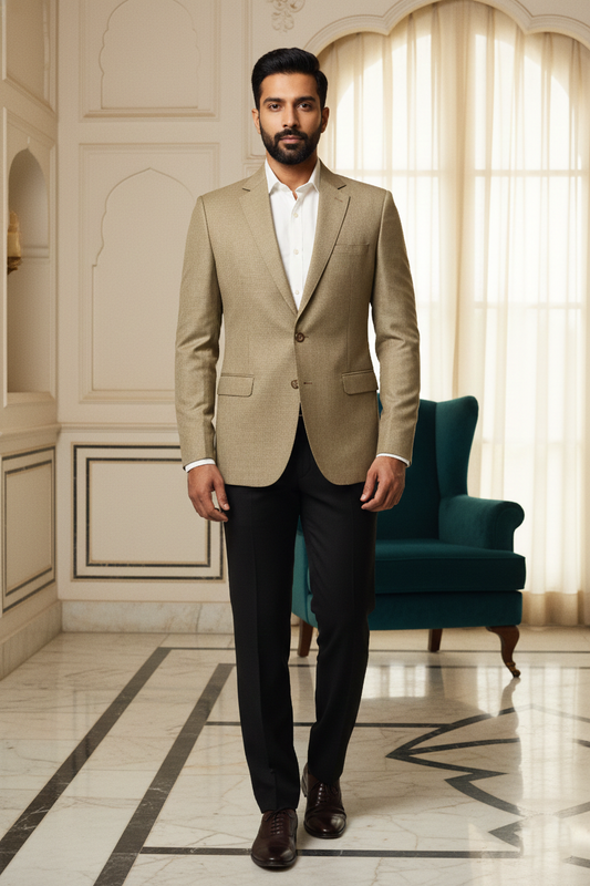 The Sandstone Sovereign: Timeless Minimalism in Earthy Tones