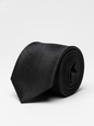 Premium Dark Patterned Silk Tie for Men – Classic Formal Necktie